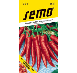 Paprika ročná korenin. ´HODONÍNSKÁ SLADKÁ VZPŘÍMENÁ´ (nahr. odr. KORAZEL), bal. 0,6 g