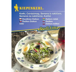 Daikon-Reďkovka, bio-osivo na naklíčenie, bal. 60 g