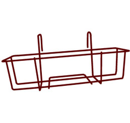 Kôš LEBIŠ na balkón 60 cm, biely