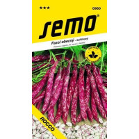 Fazuľa záhradná kríčková poľná BORLOTTO LINGUA DI FUOCO NANO, bal. 10 g