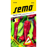 Paprika ročná na rýchlenie aj pole zelená aj červená štipľavá OHNIVEC baraní roh, bal. 0,6 g