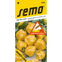 Paprika ročná veľmi štipľavá žltá HABANERO LEMON / Paprička chilli, bal. 15 s.