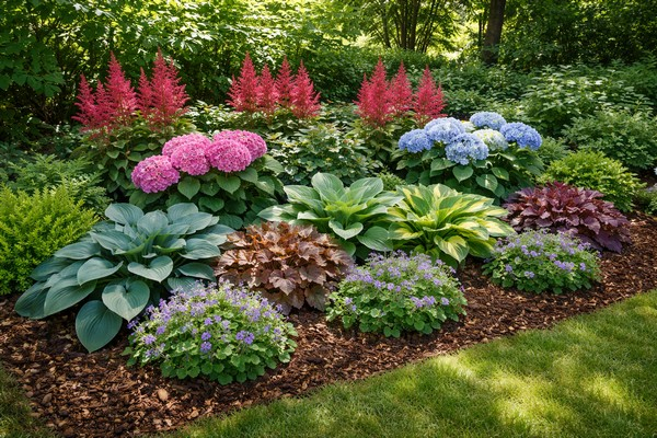 Záhon do polotieňa Záhon do polotieňa