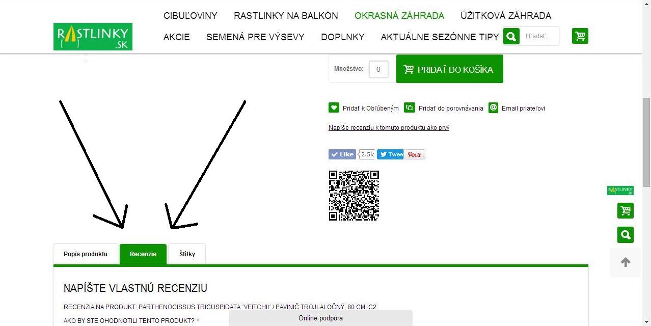 Záložka recenzie
